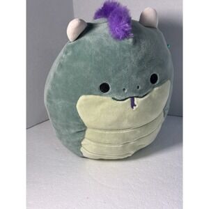 Squishmallows Magtus the Komodo Dragon Lizard‎ Exotic Wildlife Squad 8"